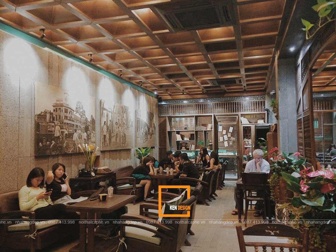  thiết kế quán cafe phong cách cổ điển